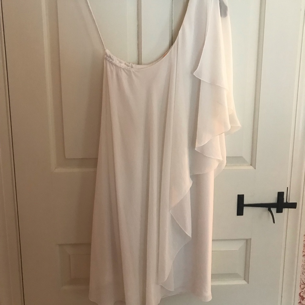 Alice and Olivia one shoulder dress